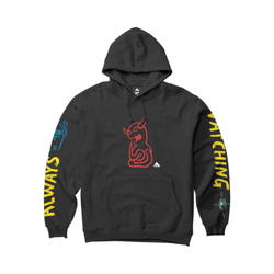 Emerica X Toy Machine Cluster Hoodie Black - 50-50 Skate Shop