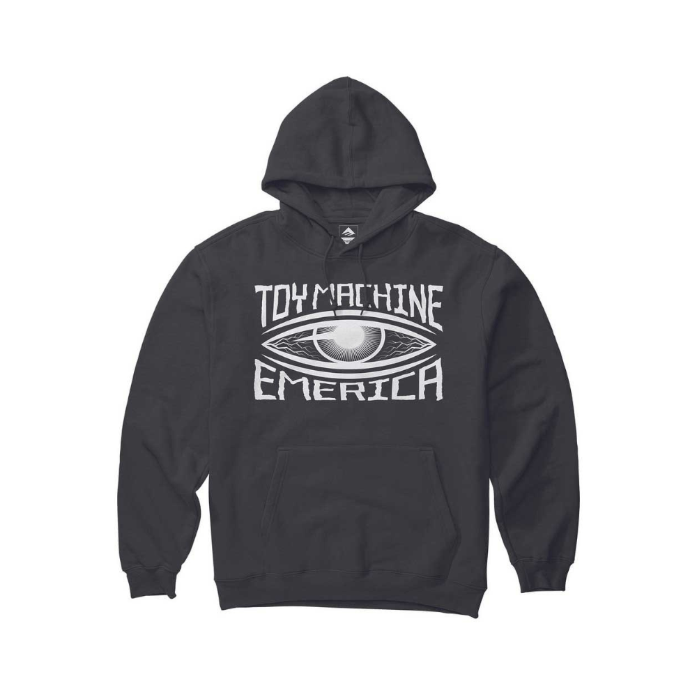 Emerica X Toy Machine Eye Hoodie Black - 50-50 Skate Shop