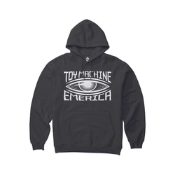 Emerica X Toy Machine Eye Hoodie Black - 50-50 Skate Shop