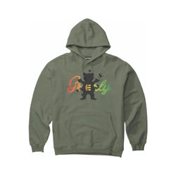 Etnies Skate x Grizzy Hoodie Military Green