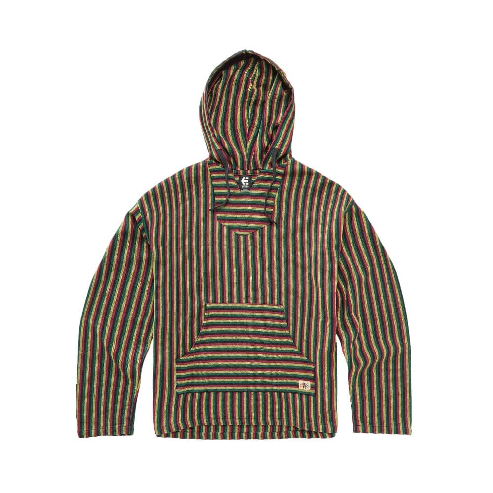 Etnies Skate x Grizzy Poncho Hoodie Multi Colour
