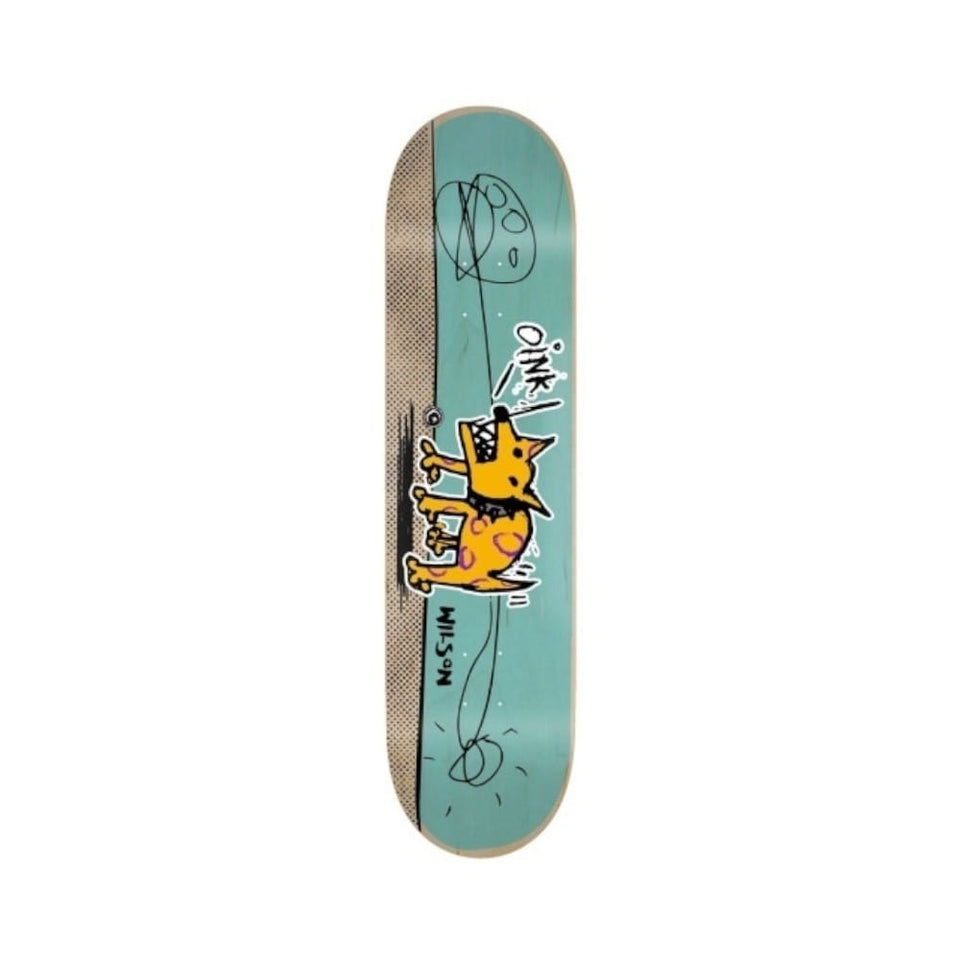 Foundation Skateboard Deck Oink! 8.25" x 31.98" Green 14.25" WB - 50-50 Skate Shop