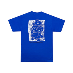 Frog Skate Crazed Painter Tee Royal Blue