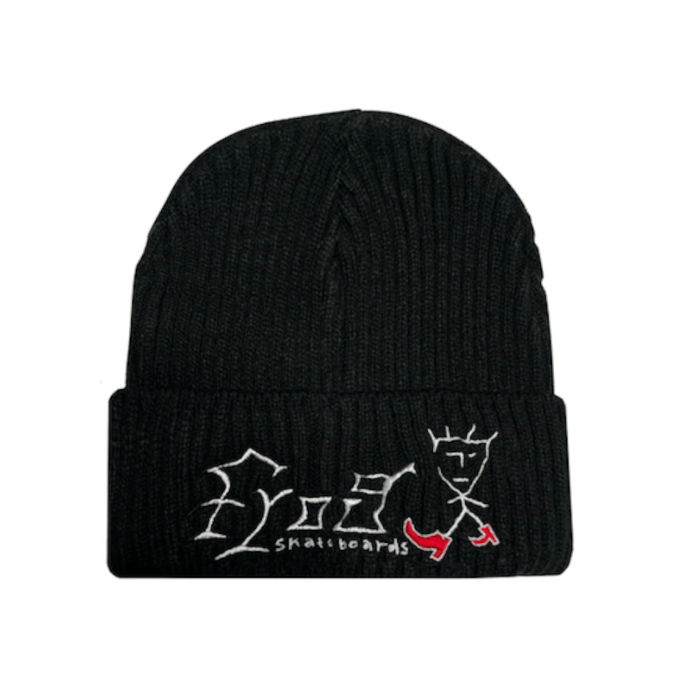 Frog Skate Just Keep Walking Beanie Black - 50-50 Skate Shop