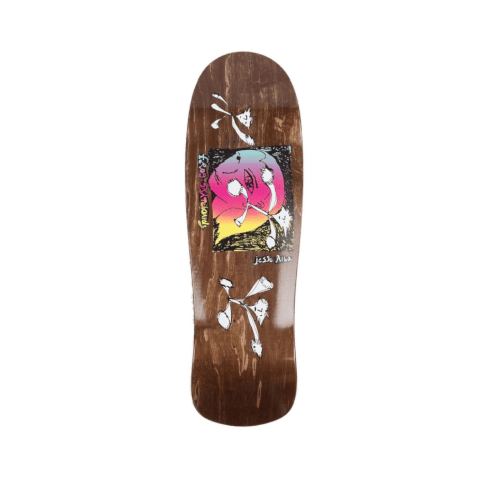 Frog Skateboard Deck Jesse Alba Pro Model 10.0" x 31.75" Brown 14.75" WB - 50-50 Skate Shop