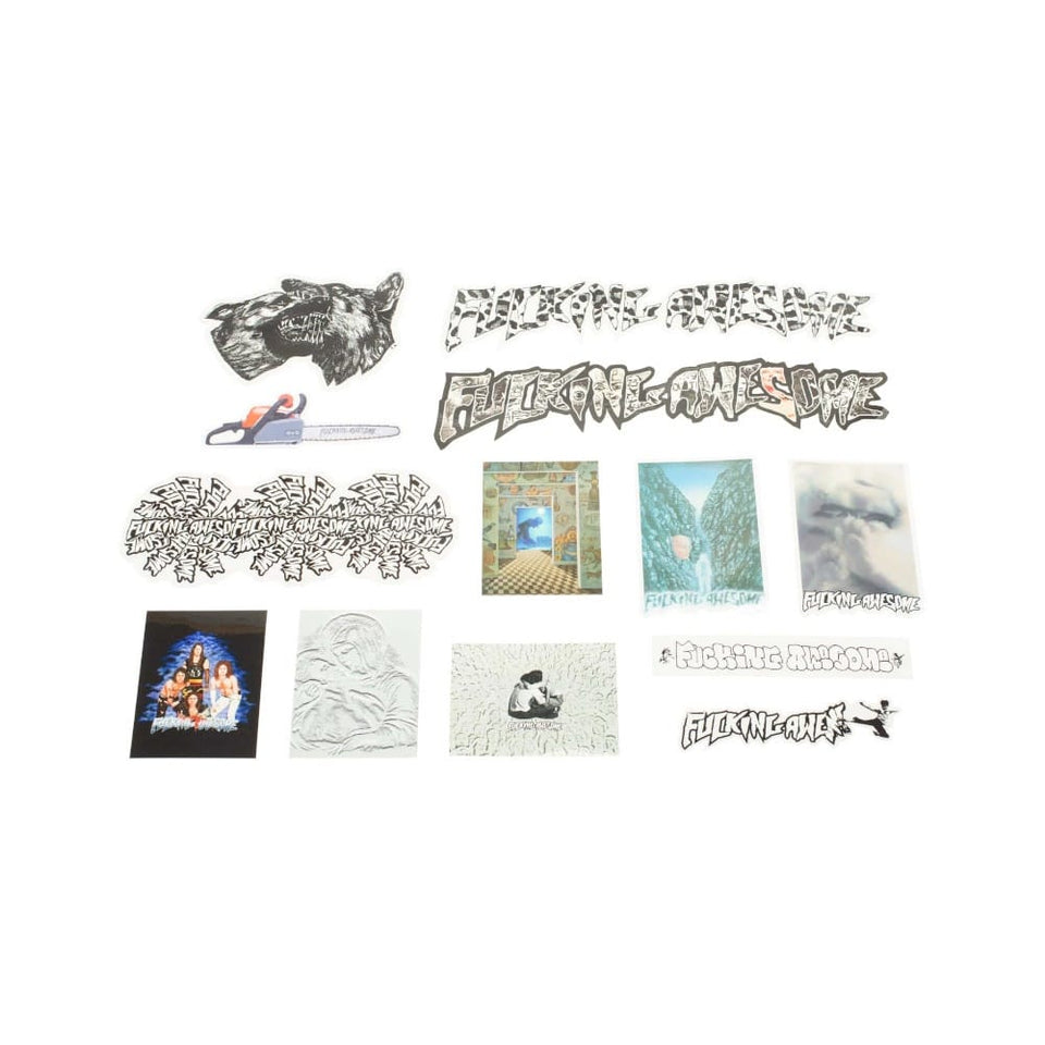 Fucking Awesome Skate 2021 Sticker Pack - 50-50 Skate Shop