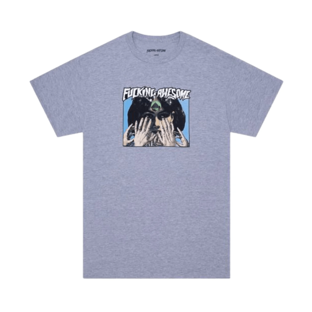 Fucking Awesome Skate Fortune Teller Tee Heather Grey - 50-50 Skate Shop