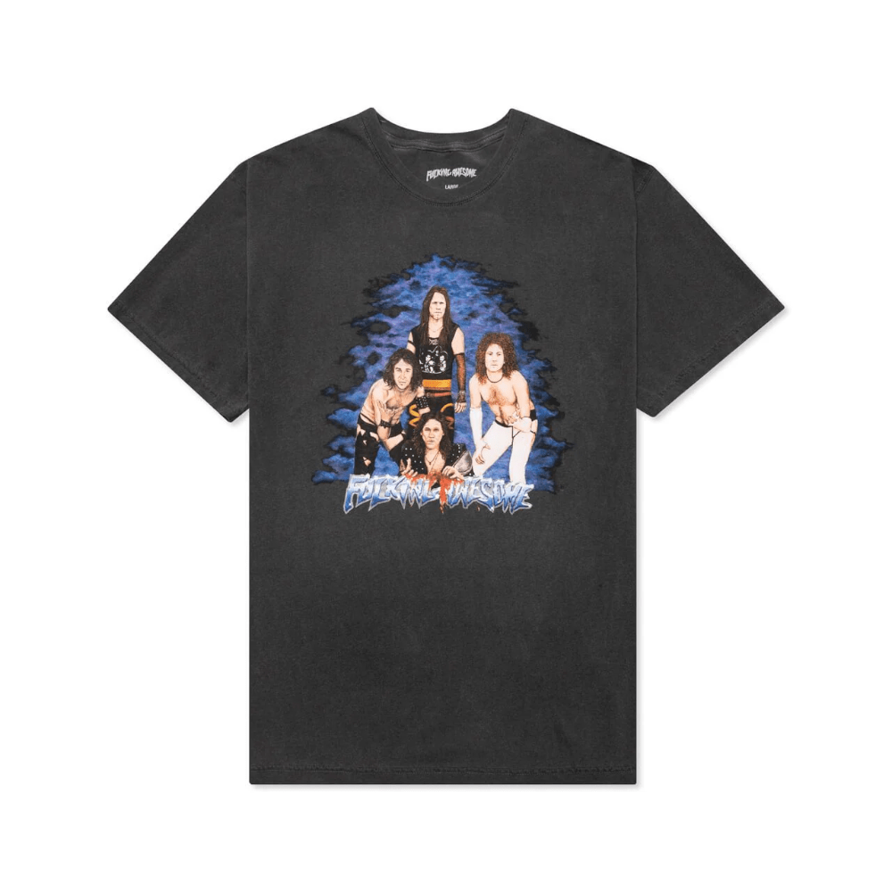 Fucking Awesome Skate Heavy Metal Tee Pepper - 50-50 Skate Shop