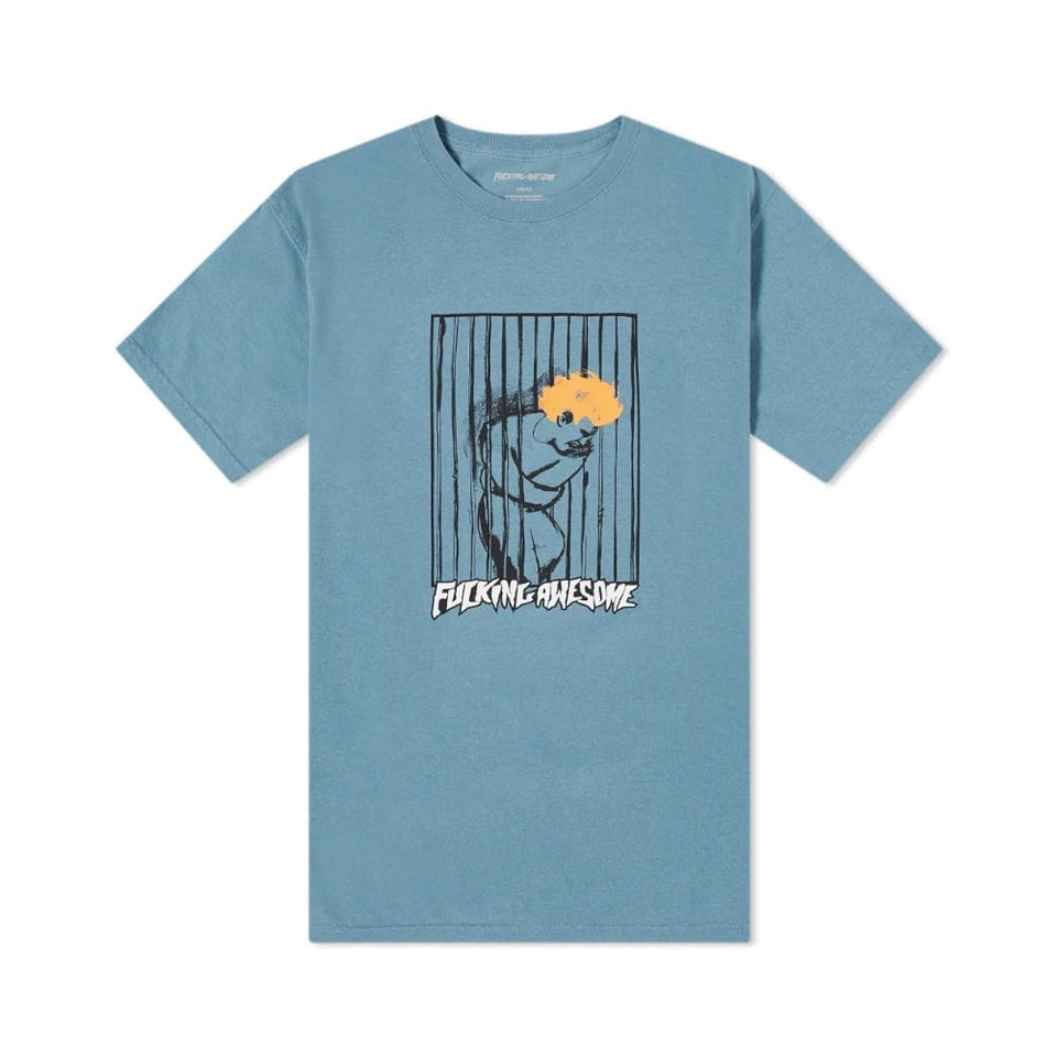 Fucking Awesome Skate Psych Ward Tee Ice Blue