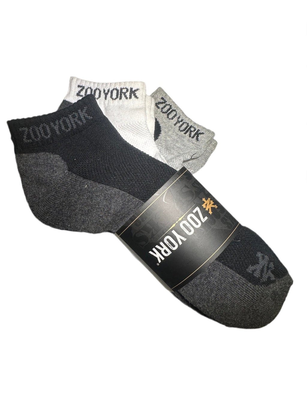 Zoo York Lockup Ankle Socks 5 Pack - 50-50 Skate Shop