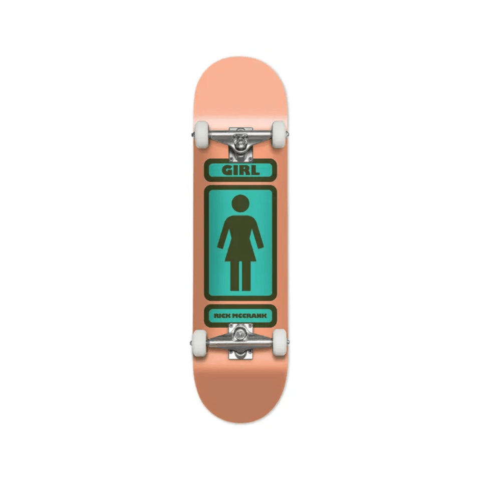Girl Skateboard Complete McCrank 93 Til 7.75" x 31.125" Pink Teal