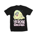 Heroin Skate Mini Egg Tee Black - 50-50 Skate Shop