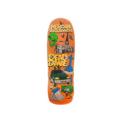 Heroin Skateboard Deck Dead Dave Life Deck 10.0