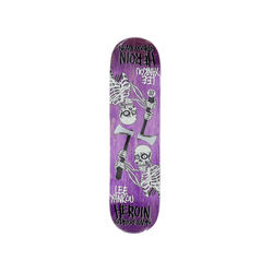 Heroin Skateboard Deck Lee Yankou Life Deck 8.25