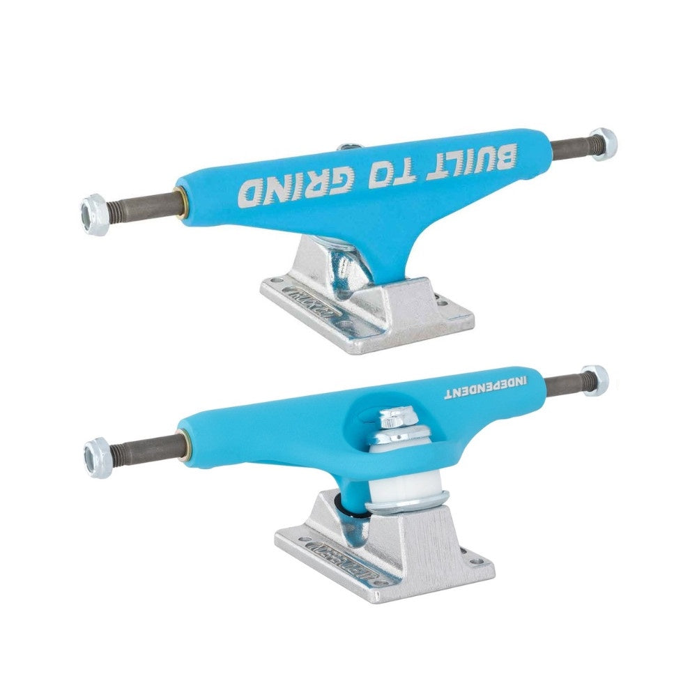 Independent BTG Speed Blue Silver Standard Trucks 139mm (8.0" Axle) - Set of 2