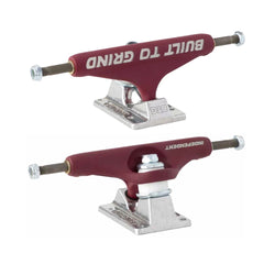 Independent BTG Speed Burgundy Silver Standard Trucks 149mm (8.5