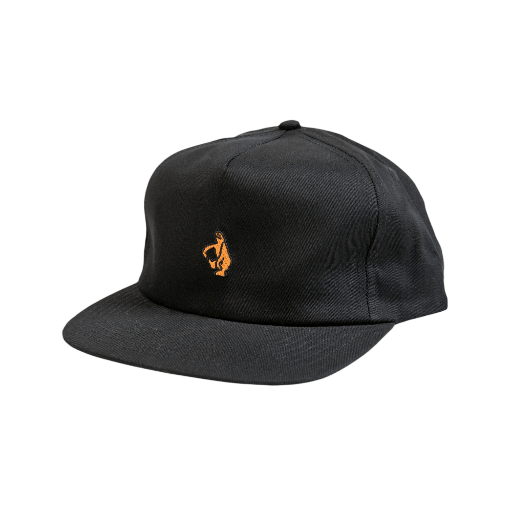 Krooked Skate Cap Adjustable Shmoo Black Orange - 50-50 Skate Shop