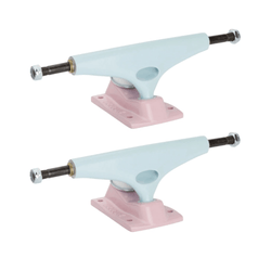 Krux Skateboard Trucks K5 Pale Blue Pink 2 DLX Standard 8.25