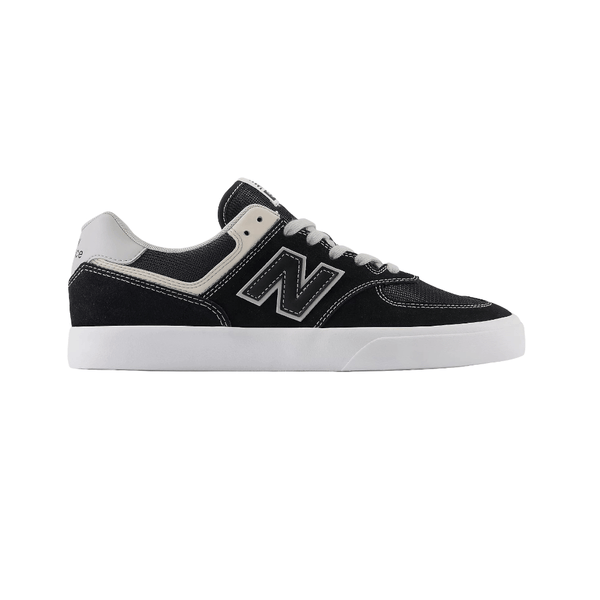 New Balance Numeric 574 Vulc Black Grey - 50-50 Skate Shop
