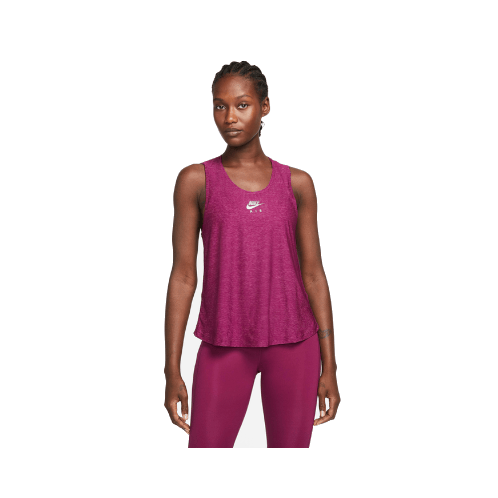 Nike Air Dri-FIT Women's Running Tank Top Sangria Amethyst Wave