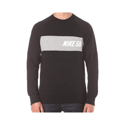 Nike SB Everett Graphic Crewneck FT Black - 50-50 Skate Shop