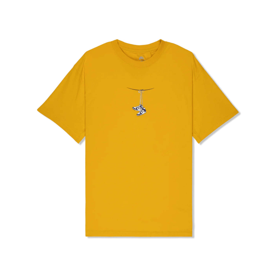 Nike SB Mens Tee Hanging Dunks Yellow - 50-50 Skate Shop