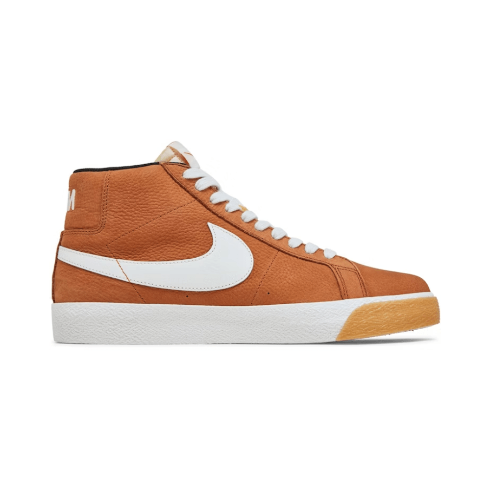 Nike SB Zoom Blazer Mid ISO Dark Russet Off White Gum - 50-50 Skate Shop