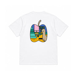 Nike SB Logo Skate T-Shirt Apple Pigeon White