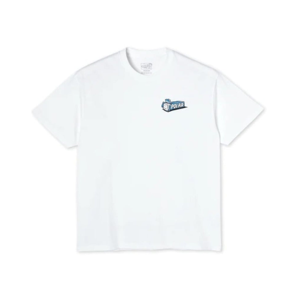 Polar Skate Bubblegum Tee White
