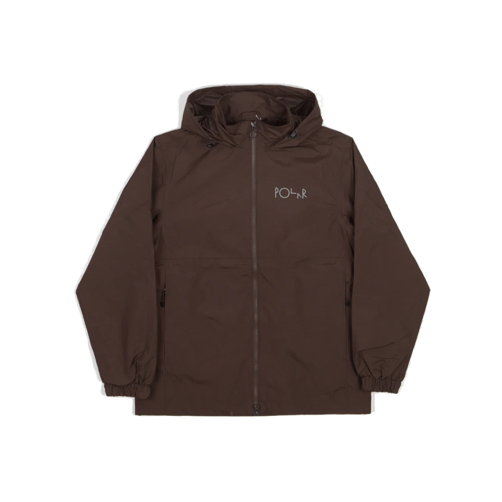 Polar Skate Coach Jacket Brown - 50-50 Skate Shop