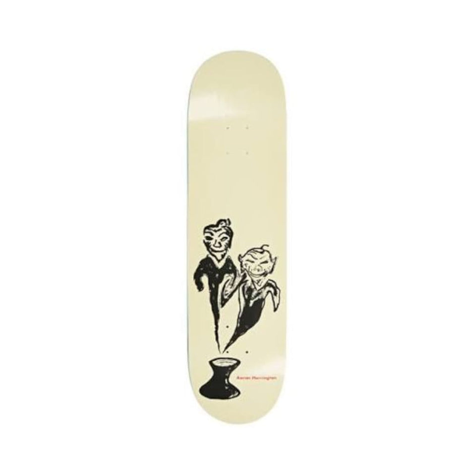 Polar Skateboard Deck Pot Demons Aaron Herrington 7.875" x 31.625" Yellow 14.125" WB