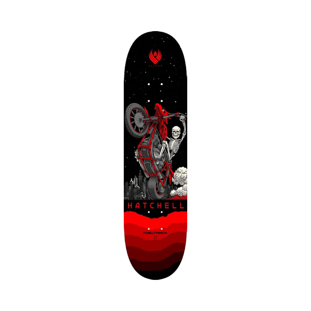Powell Peralta Skateboard Deck Ben Hatchell Moto 8.25" x 31.95" 14.25" WB