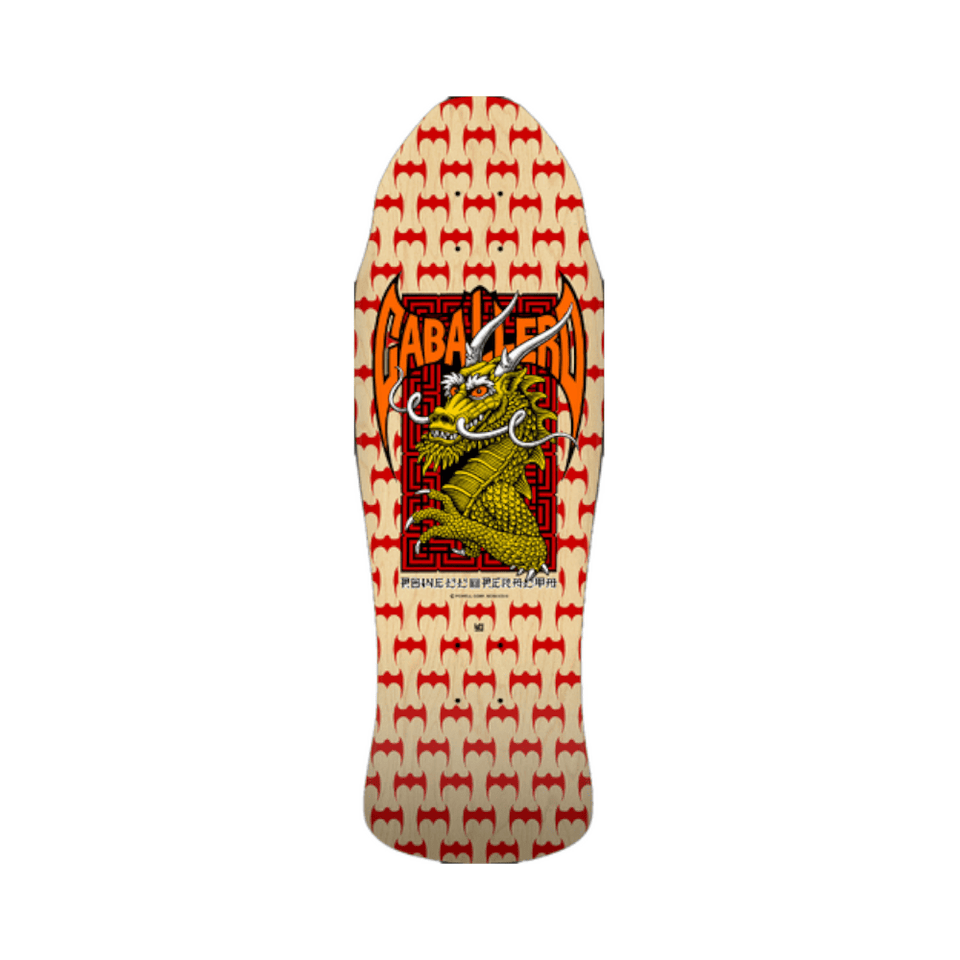 Powell Peralta Skateboard Deck Cab Street Dragon Natural 9.625" x 29.75"