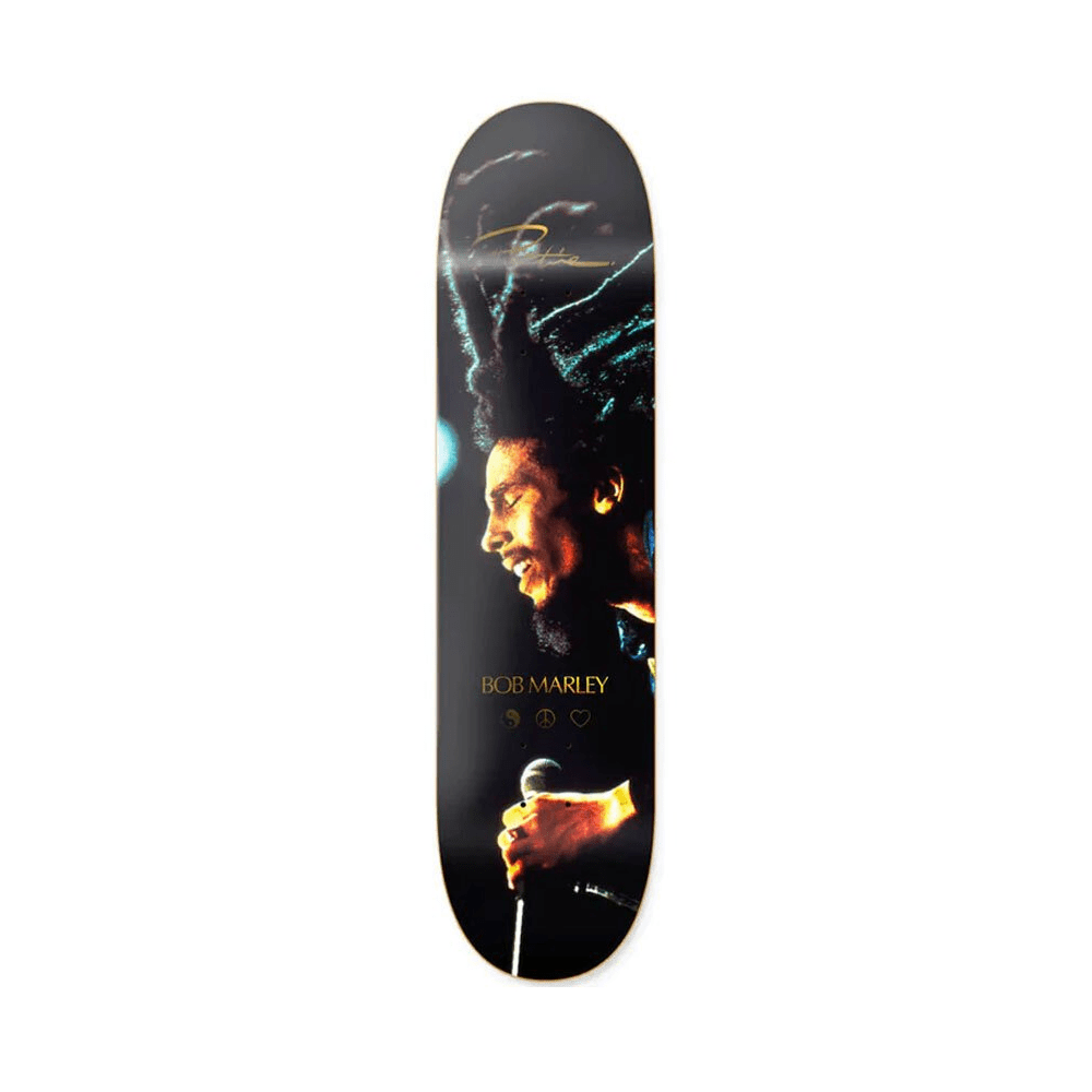 Primitive Skateboard Deck Bob Marley Wild One 8.38" x 31.88" 14.19" WB - 50-50 Skate Shop