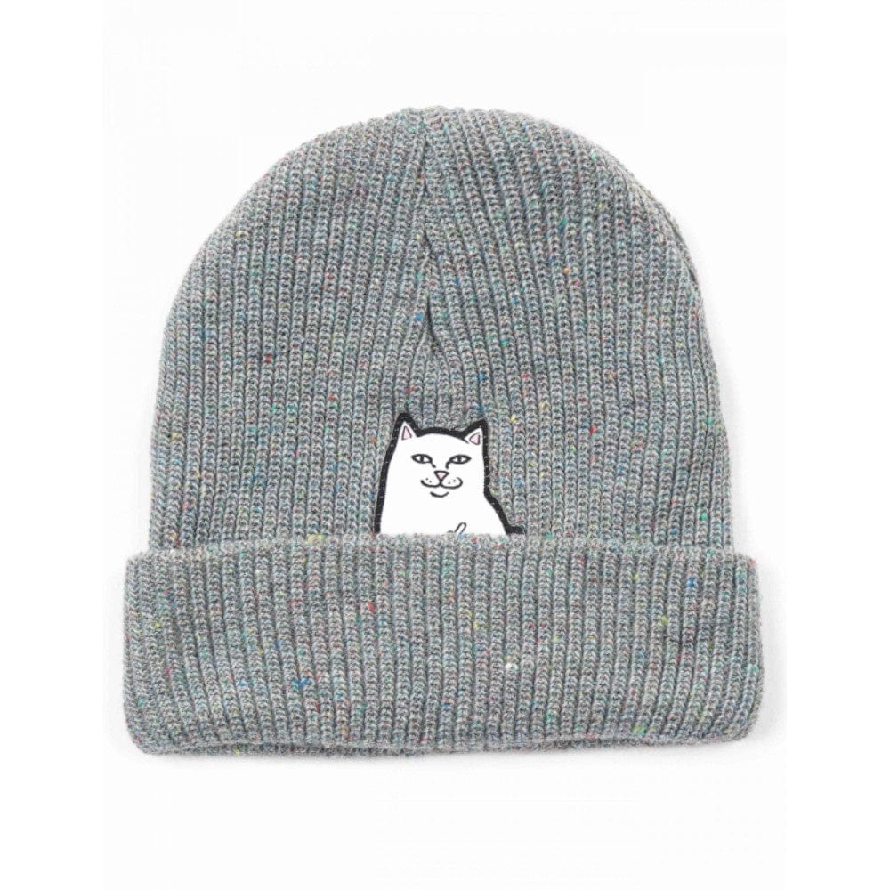 Ripndip Beanie Lord Nermal Rib Heather Multi - 50-50 Skate Shop