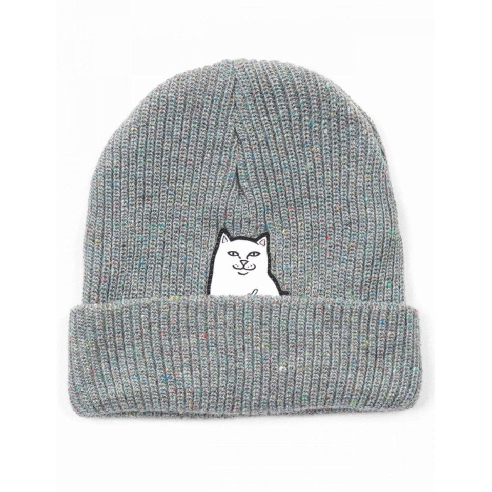 Ripndip Beanie Lord Nermal Rib Heather Multi - 50-50 Skate Shop