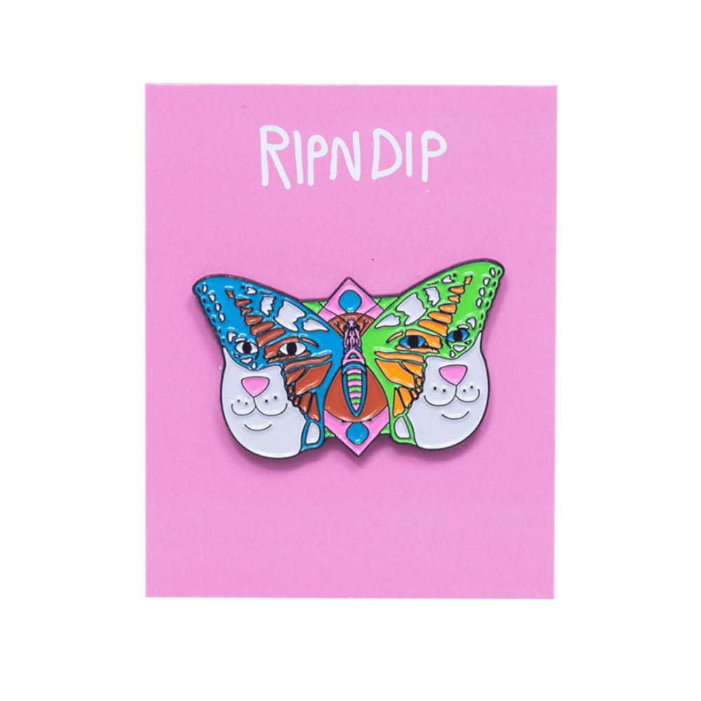 Ripndip Butterface Pin - 50-50 Skate Shop