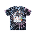 Ripndip Far Far Away Tee Black Pink Blue Spiral Dye - 50-50 Skate Shop
