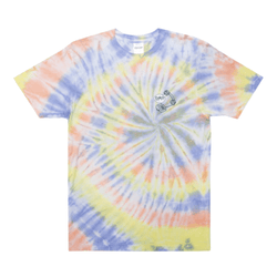 Ripndip Hows My Attitude Tee Blue Orange Yellow Spiral - 50-50 Skate Shop