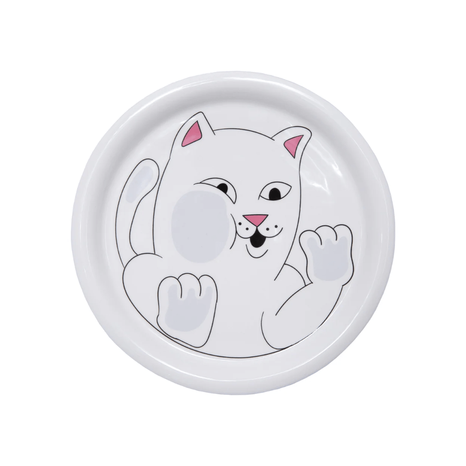 Ripndip Squished Nerm Plate White - 50-50 Skate Shop