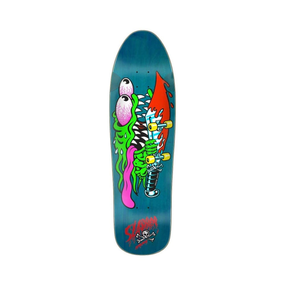 Santa Cruz Skateboard Deck Meek Slasher 9.23" x 31.67" Blue 15" WB