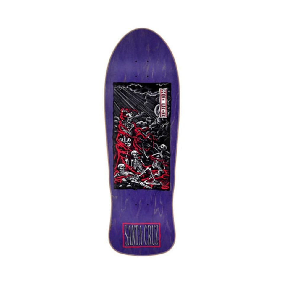 Santa Cruz Skateboard Deck O'Brien Purgatory Reissue 9.85" x 30" Purple 15" WB