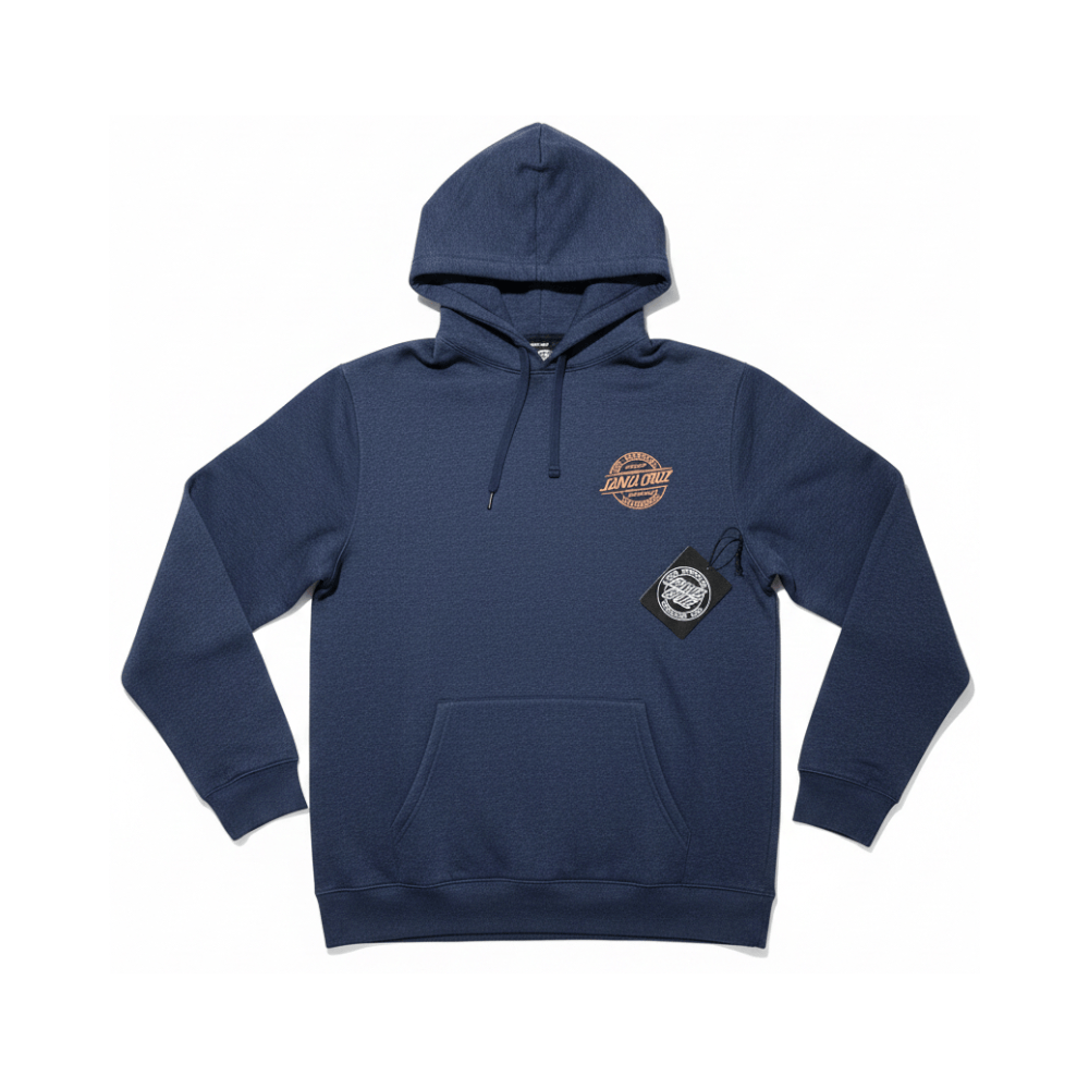 Santa Cruz Bolt Strip Pop Hoodie DE-Heather - 50-50 Skate Shop