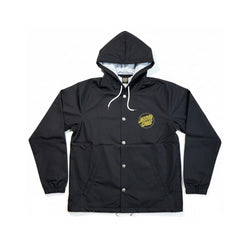 Santa Cruz Deadpool Hooded Coaches Jacket Black - 50-50 Skate Shop