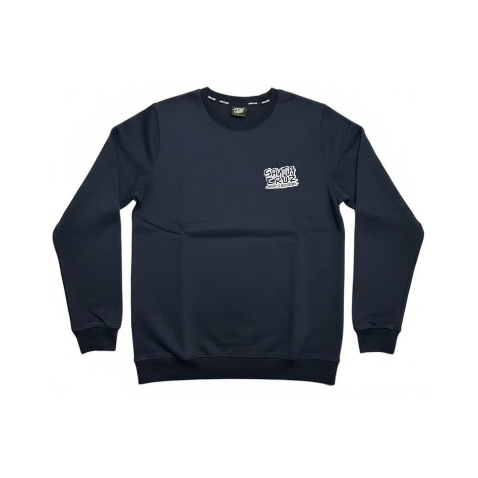 Santa Cruz Dressen Hand Crew Black - 50-50 Skate Shop