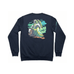 Santa Cruz Hand Wave Crewneck Acid Black - 50-50 Skate Shop