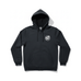 Santa Cruz Keyline Sherpa Zip Hoodie OD Black - 50-50 Skate Shop