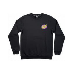 Santa Cruz Psychedelic Dot Crewneck Black - 50-50 Skate Shop