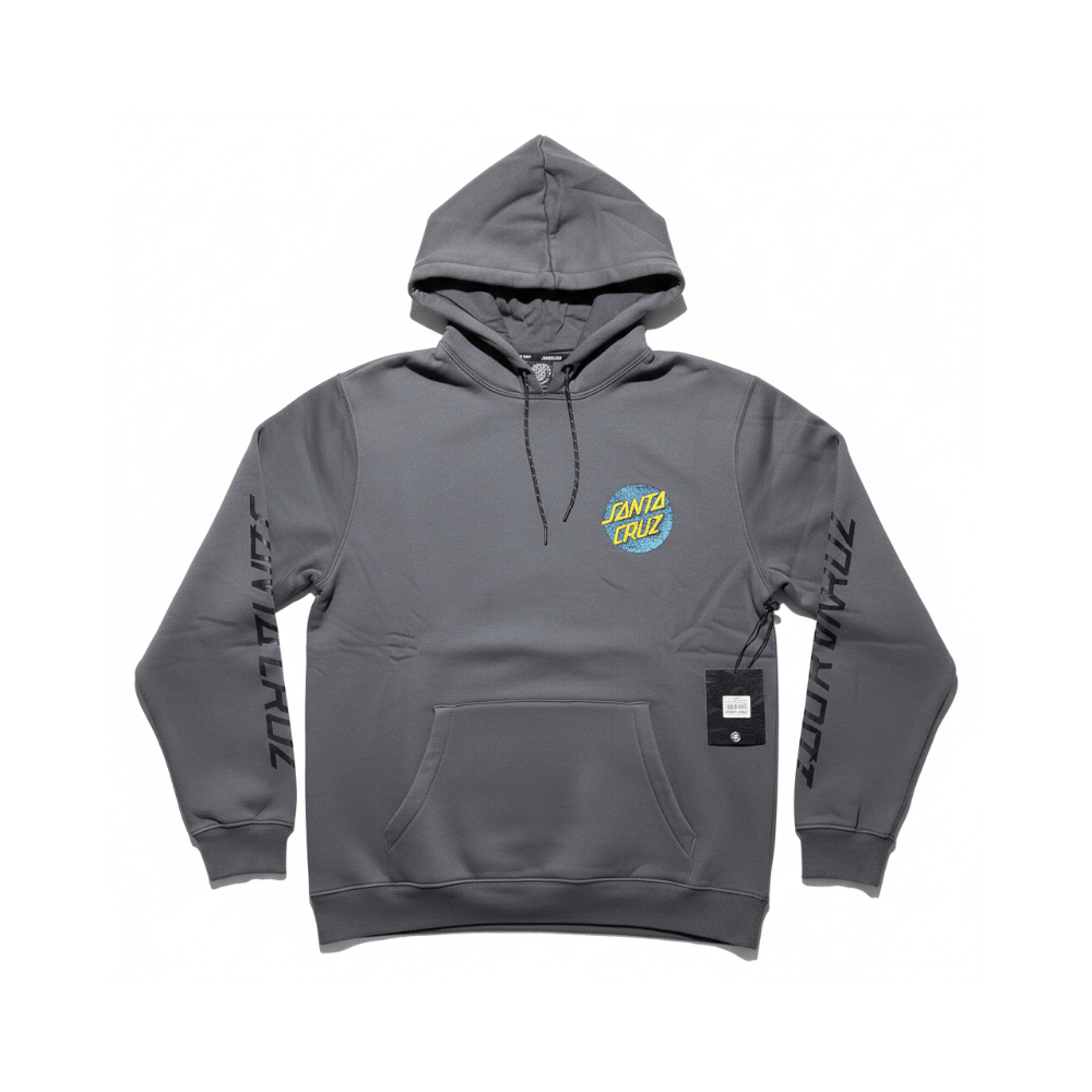 Santa Cruz Static Dot Pop Hoodie Overcast - 50-50 Skate Shop