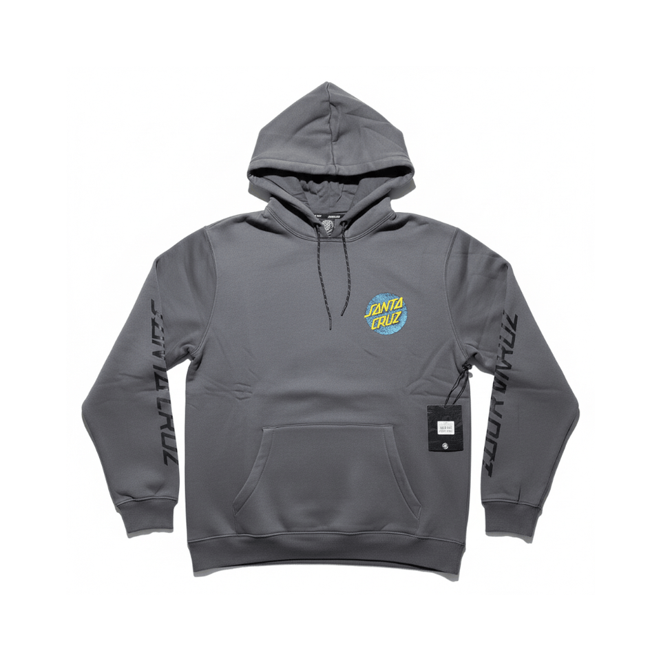 Santa Cruz Static Dot Pop Hoodie Overcast - 50-50 Skate Shop